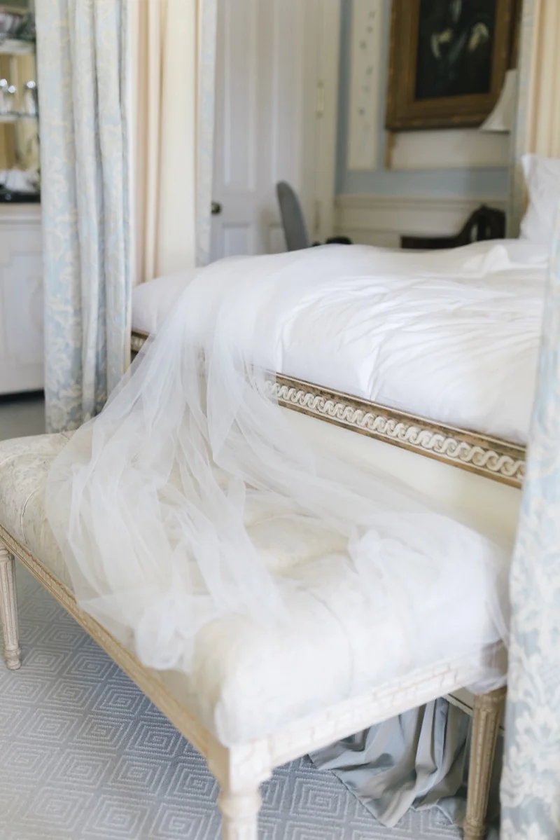 Bridal preparation at The Chanler Newport Rhode Island