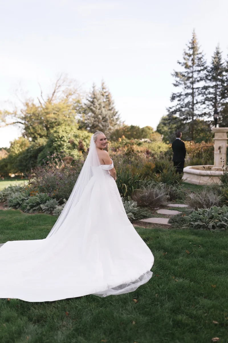 Ceremony at The Chanler with ocean views Newport RI