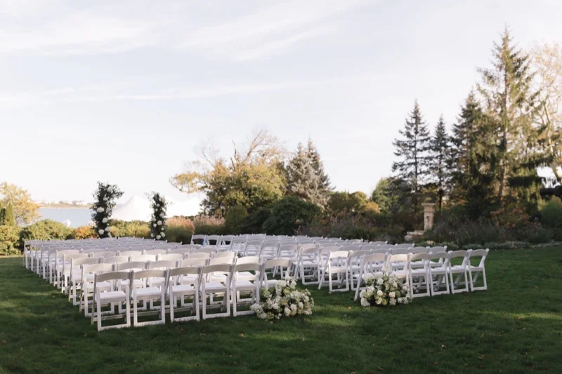 Ashley and John first dance at The Chanler at Cliff Walk