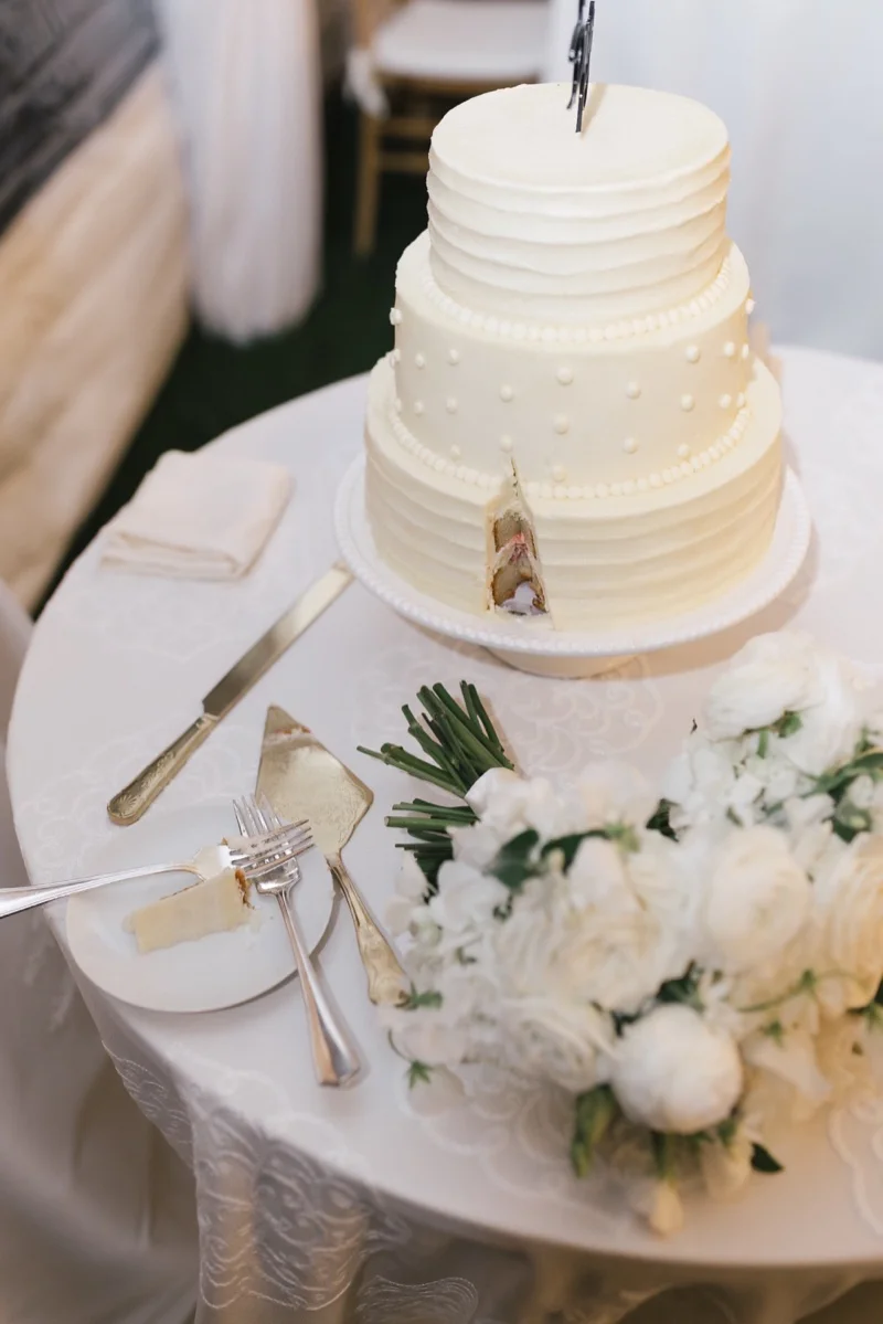 Late night celebration at Ashley and John Chanler at Cliff Walk wedding