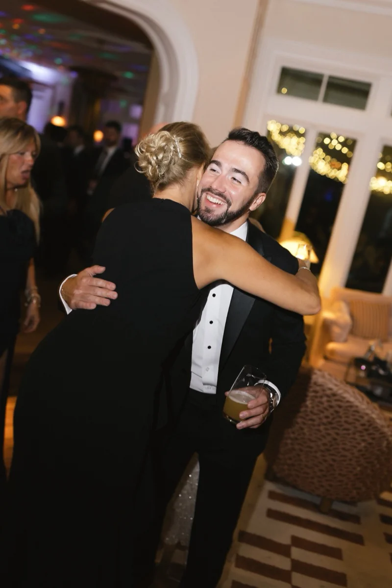 Closing moments at Ashley and John Newport wedding