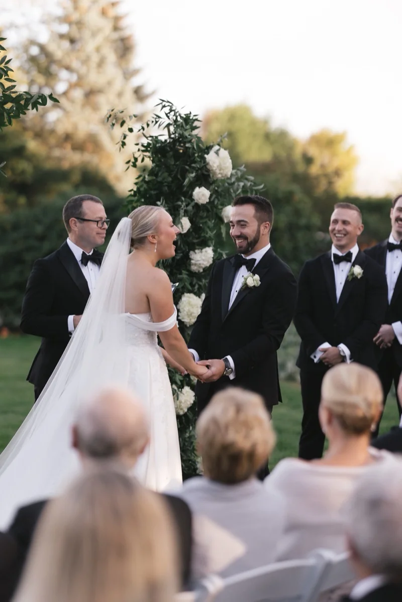 Ashley and John couple portraits at The Chanler estate