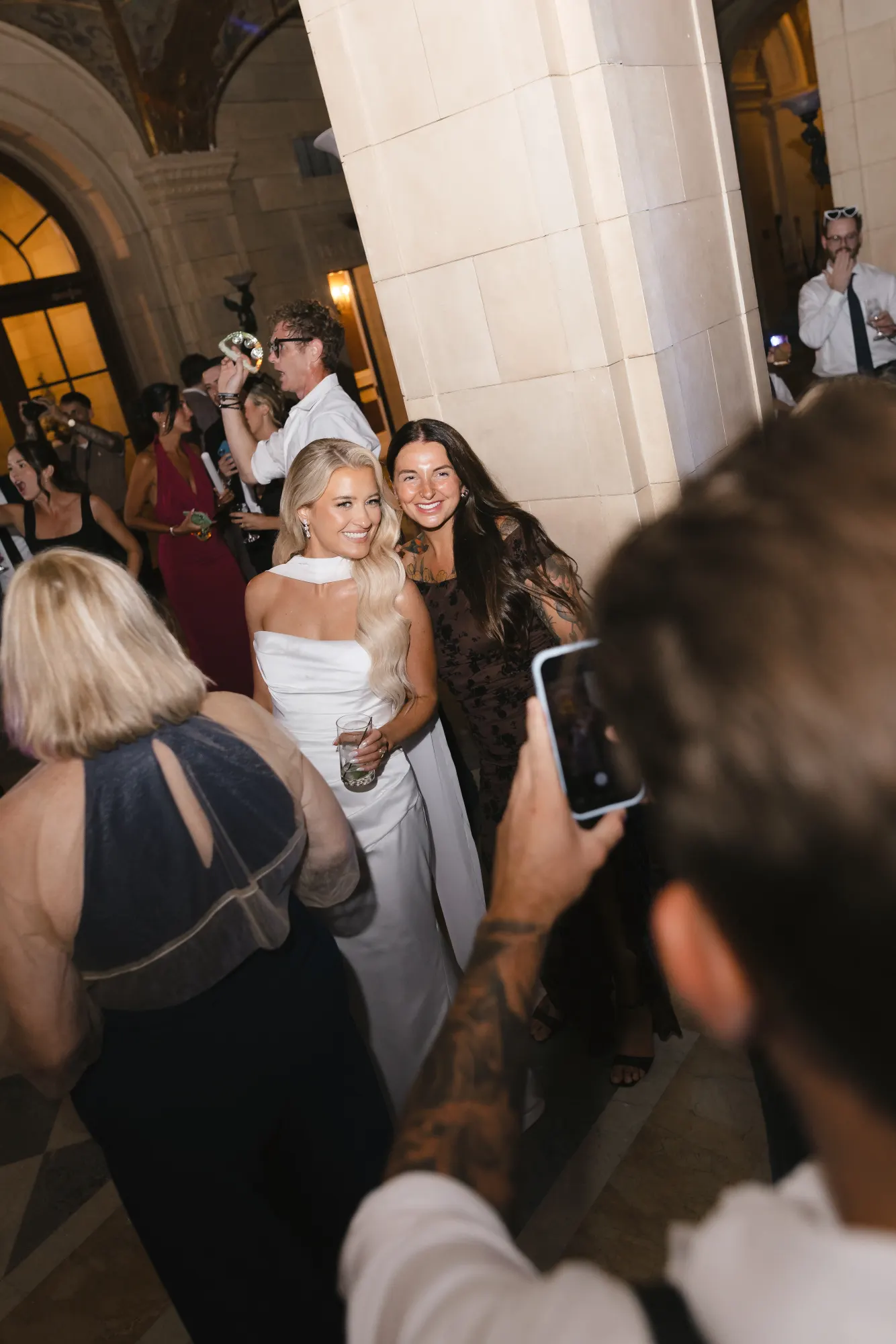 Phones out as Colleen takes the dance floor