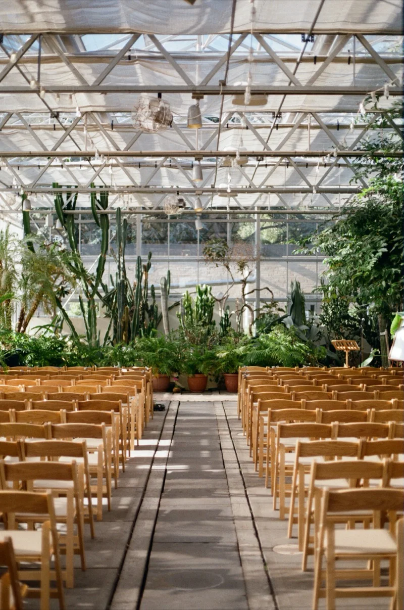 Gabi and Ike wedding at Roger Williams Botanical Center