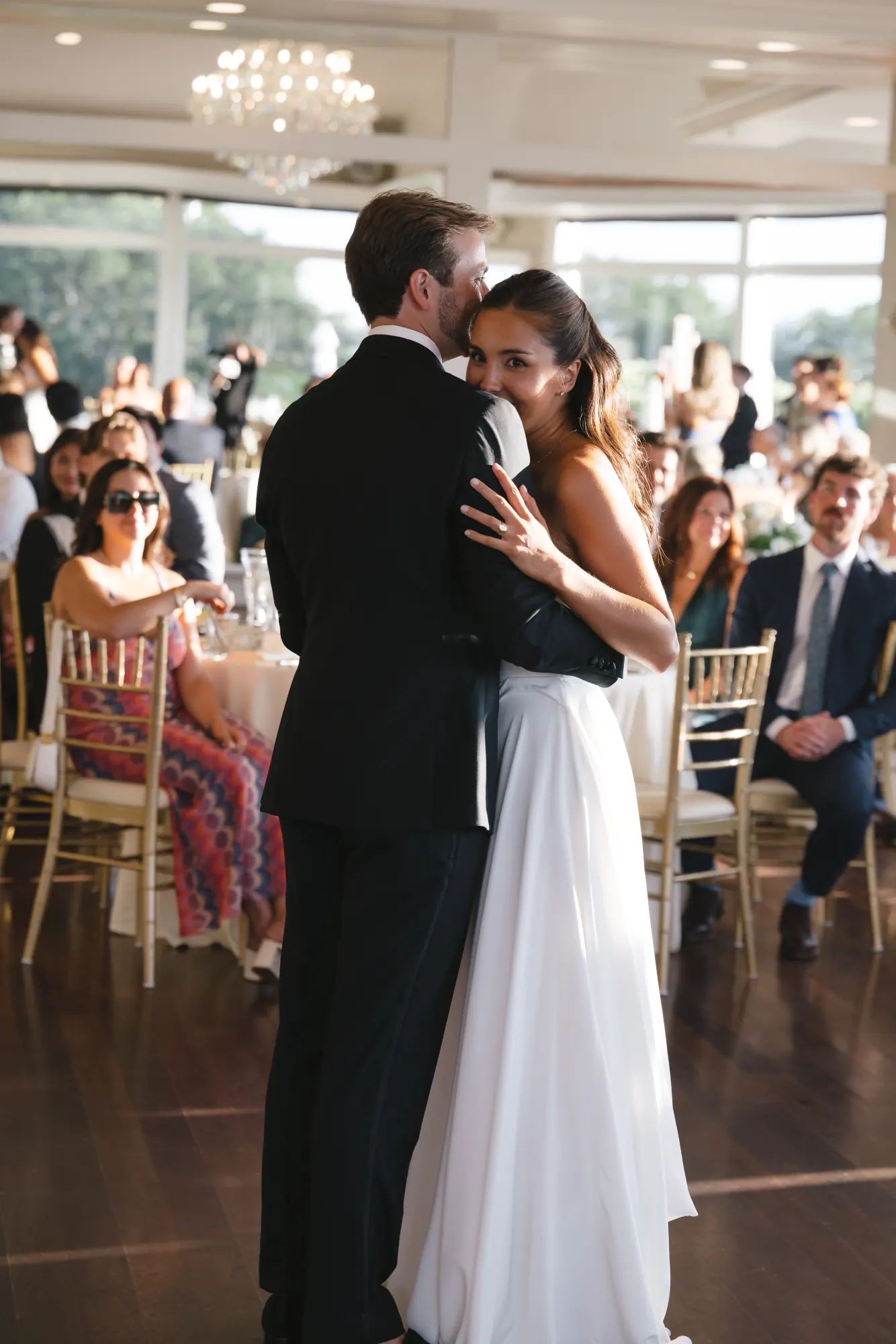 First dance in the OceanCliff ballroom