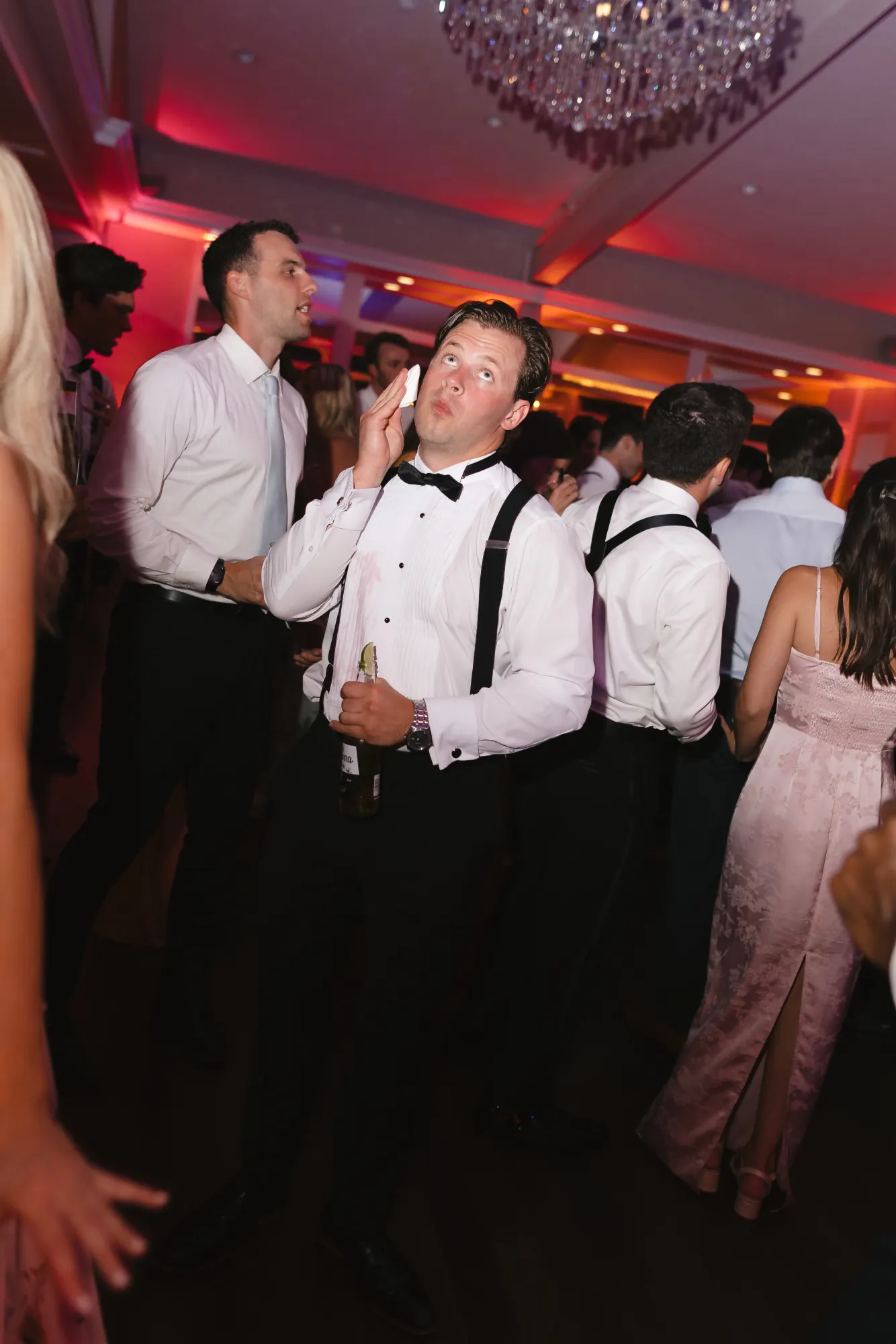 The dance floor at full tilt at OceanCliff