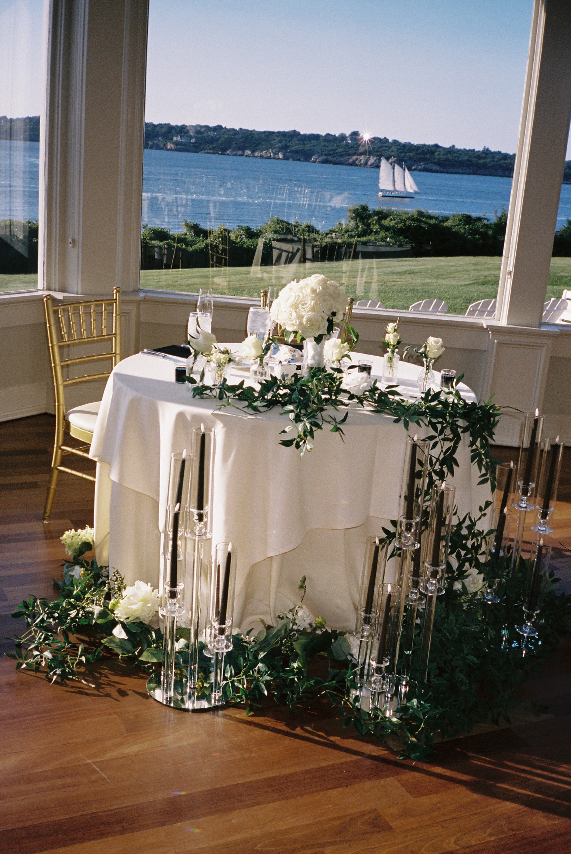 Film wedding portrait