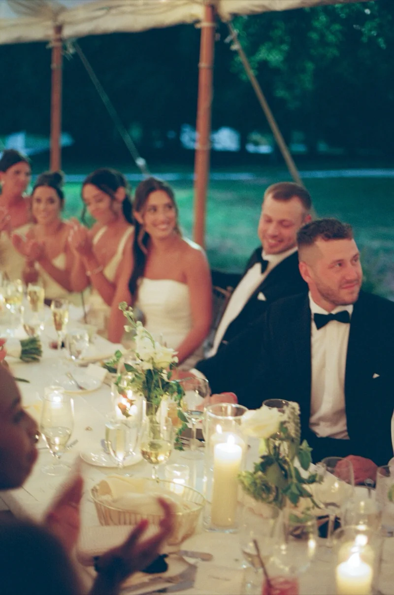 Night on film at Floriana Ipswich wedding reception