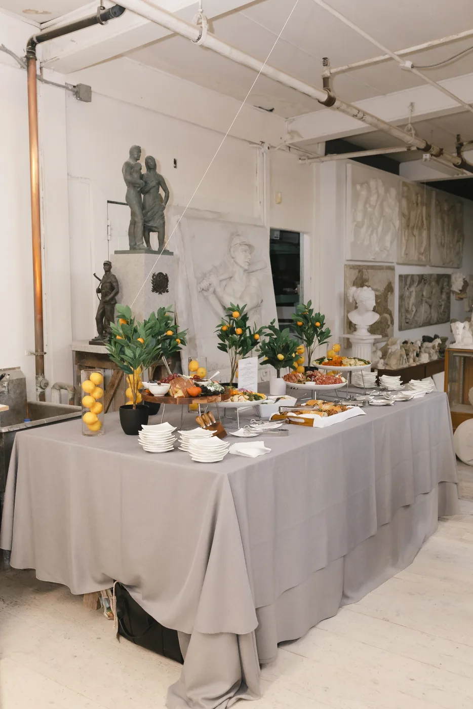 Guest candid at the Peabody Essex Museum reception, Skylight Studios Woburn MA
