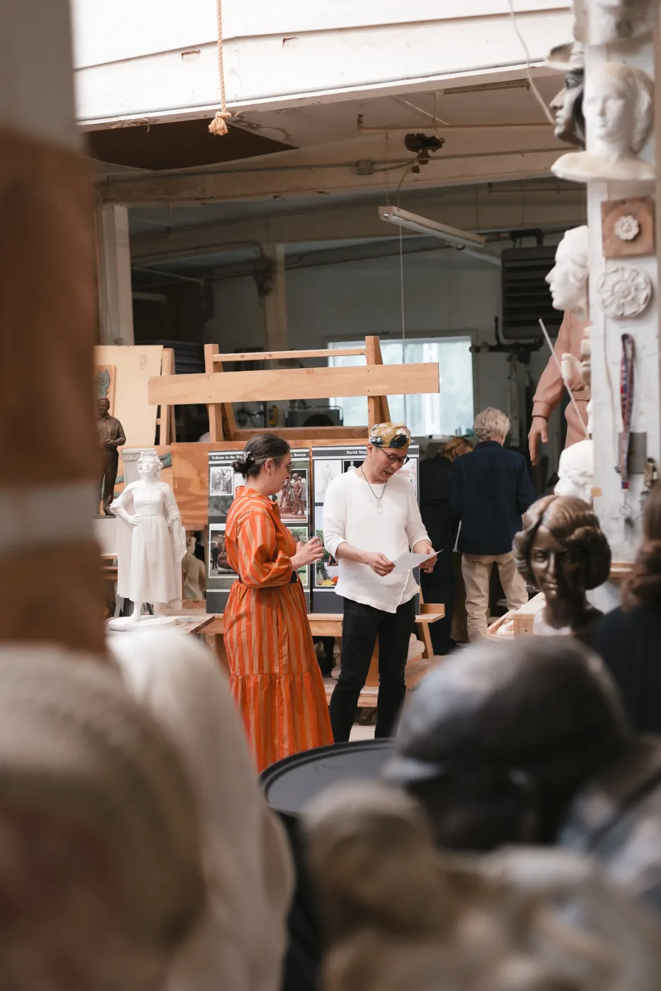 Candid detail at the Peabody Essex Museum evening, Skylight Studios Woburn Massachusetts